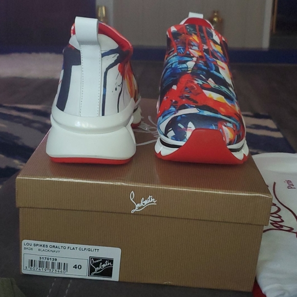 Christian Louboutin Shoes - Christian Louboutin Red Runner Trainers